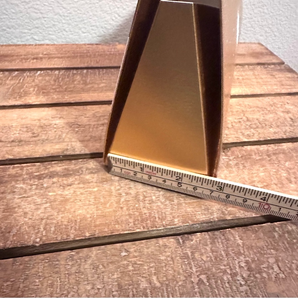 Chanel Gift Box Ribbon Gold‎ New Small - Picture 8 of 11
